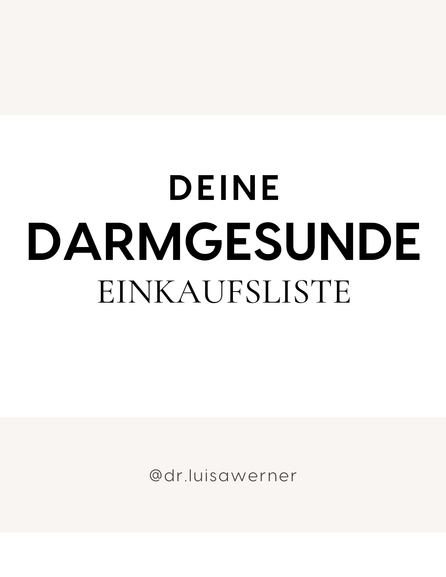 Darmgesunde Einkaufsliste mit Darmgesundes Lebensmitteln um die Darmgesundheit zu fördern