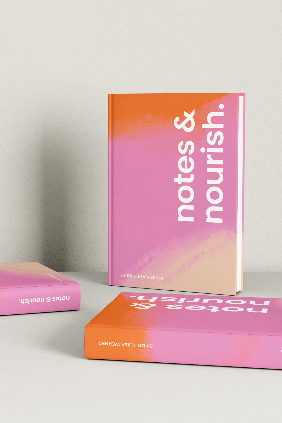 Dankbarkeitstagebuch Notes & Nourish mit inspirierenden Zitaten für Selbstliebe